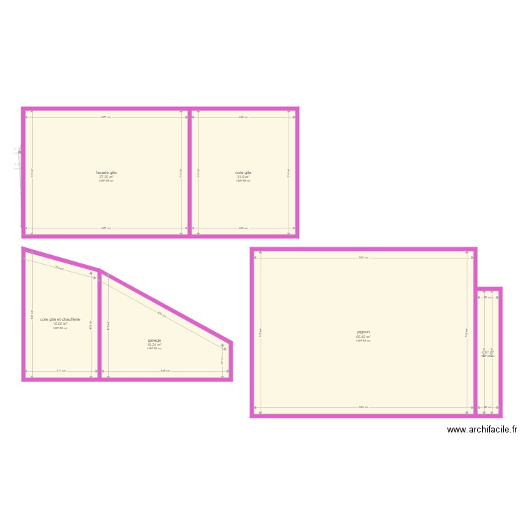 BERTHEMY. Plan de 0 pièce et 0 m2