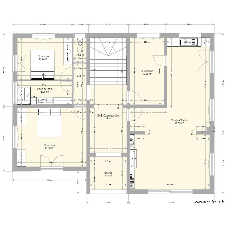 Raph RdC. Plan de 0 pièce et 0 m2