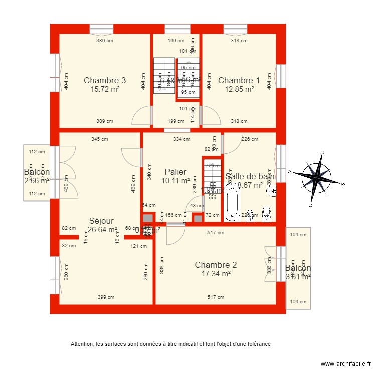 BI 6142 RDC côté. Plan de 0 pièce et 0 m2