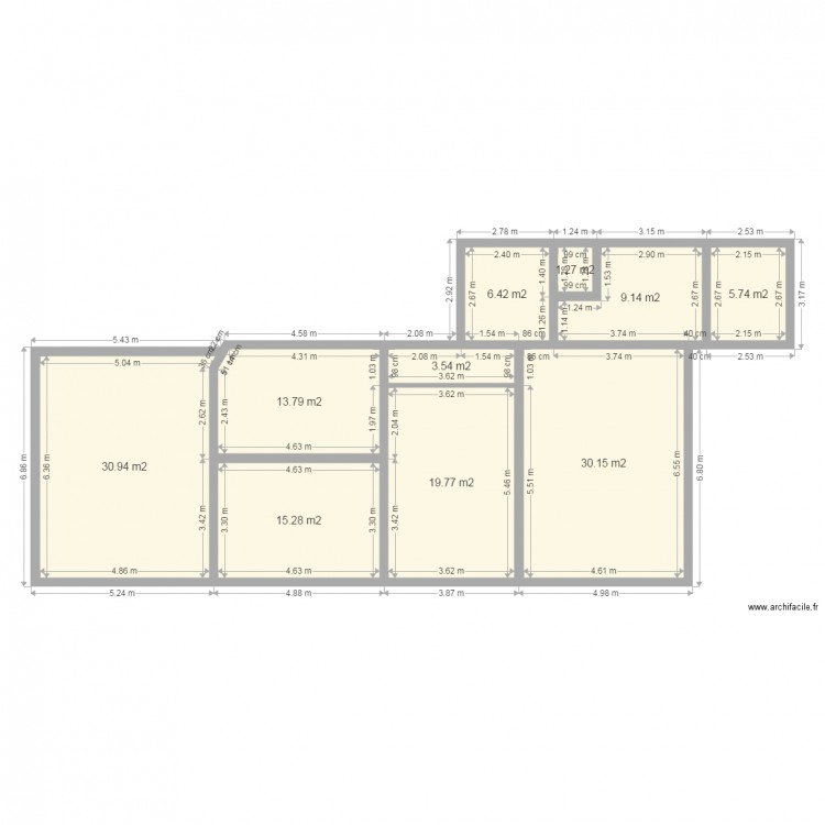 Le Meslier 61340 St Aubin des Grois . Plan de 0 pièce et 0 m2