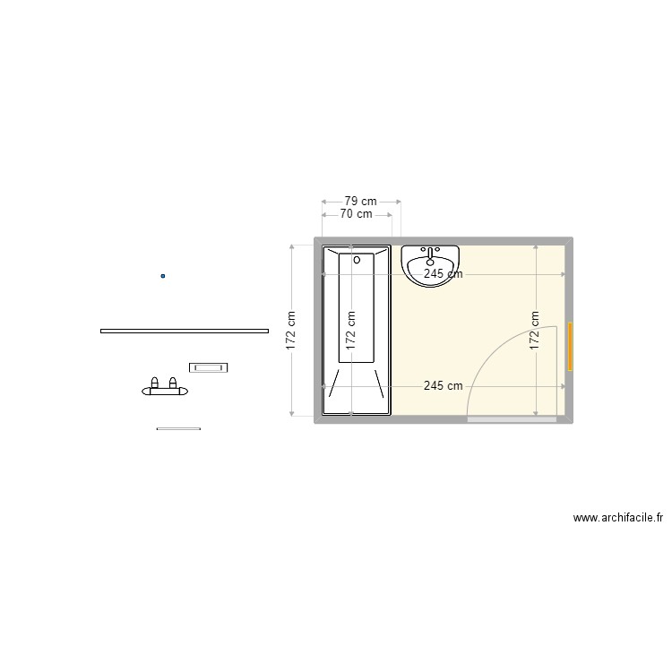 guerrouje . Plan de 0 pièce et 0 m2