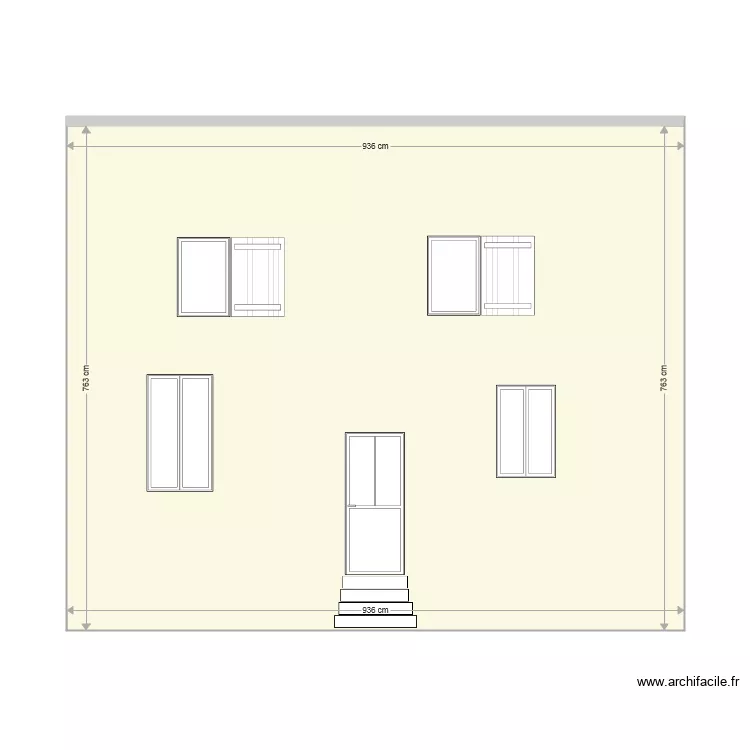 facade ben 7. Plan de facade ben 7. Plan de