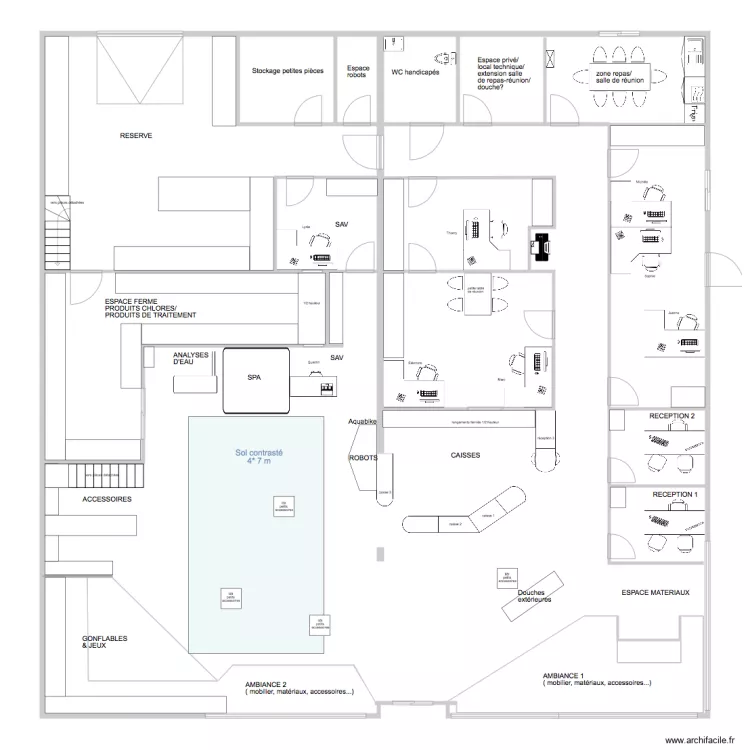 DESJOYAUX projet 2. Plan de 