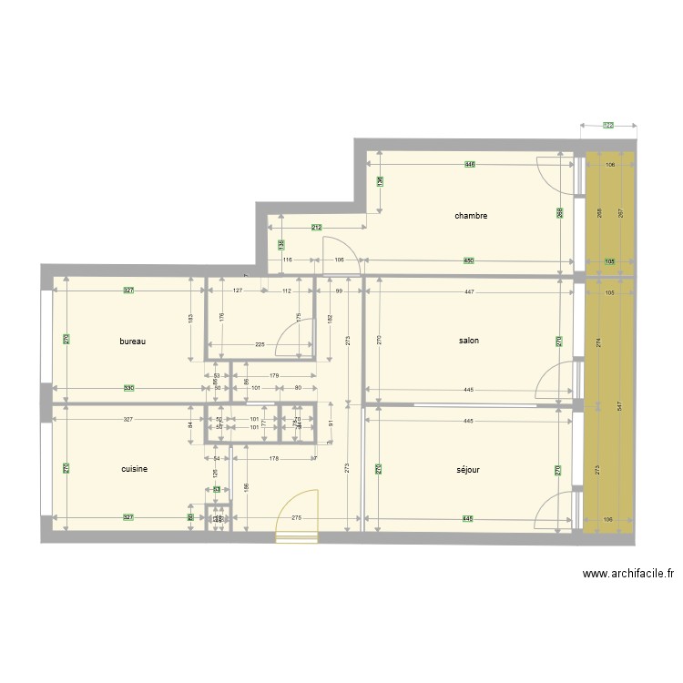 Appart Eaubonne. Plan de 0 pièce et 0 m2