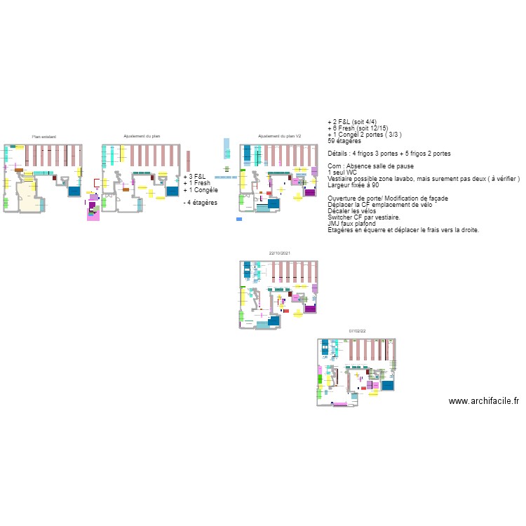 Picpus V1. Plan de 1 pièce et 38 m2