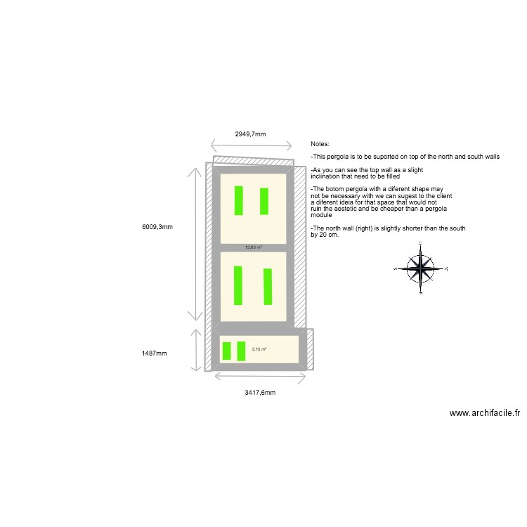 Pergola_Fatima_Silva. Plan de 0 pièce et 0 m2