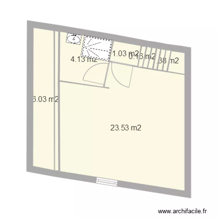2éme plan étage projet. Plan de 2éme plan étage projet. Plan de