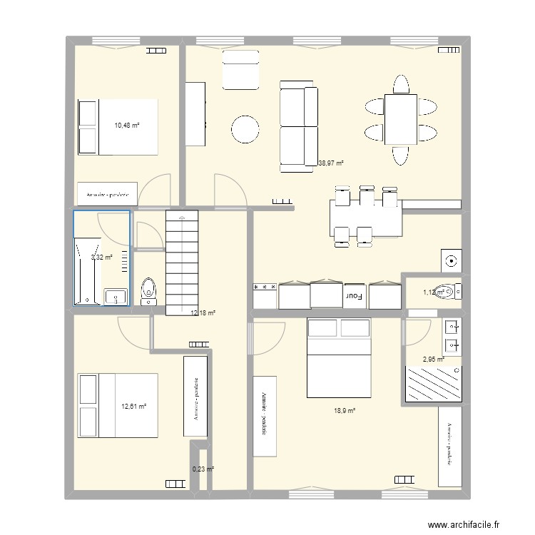 Borghese 1-1. Plan de 0 pièce et 0 m2