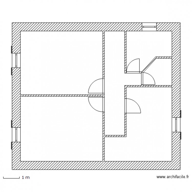 indrusiak etage. Plan de 0 pièce et 0 m2