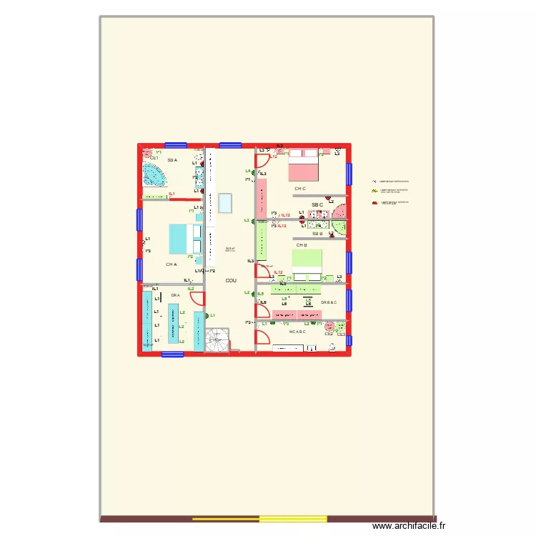 MAISON KIGALI 18-11-2025. Plan de 