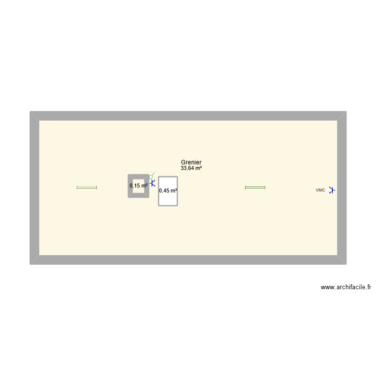 20250103  Grenier Romain ADAM. Plan de 3 pièces et 35 m2