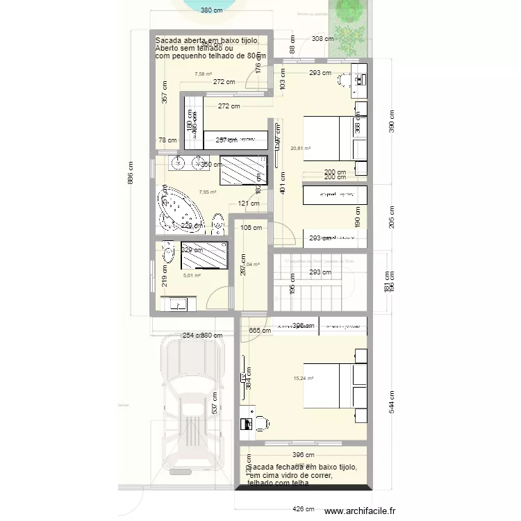 Barra_Versao_piscina. Plan de 