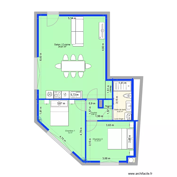 Plan projet commerce Tarbe 3 v2. Plan de 