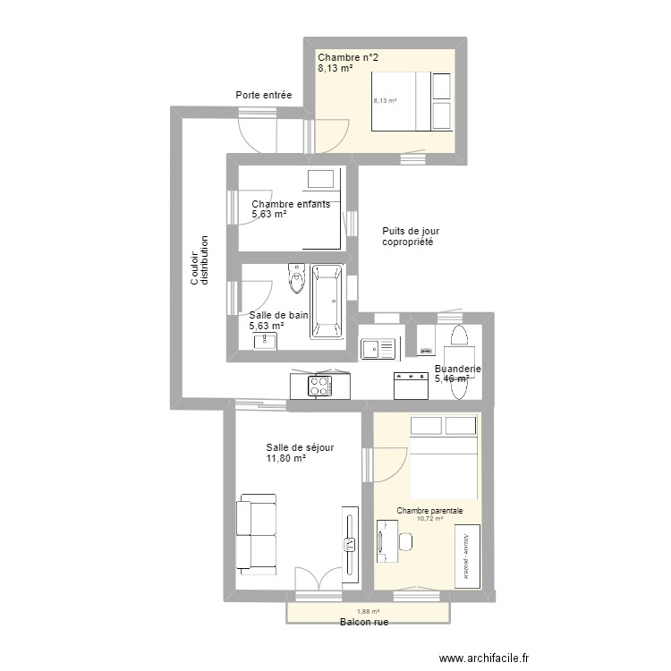 383, Calle Sardenya. Plan de 0 pièce et 0 m2