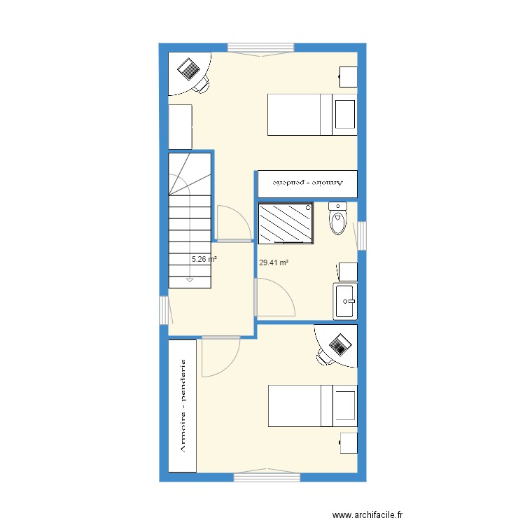 Mer NICOLAS. Plan de 0 pièce et 0 m2