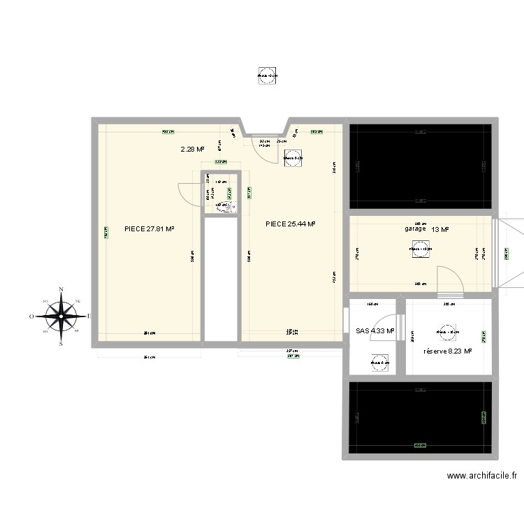 SCI CERAI V2. Plan de 5 pièces et 99 m2