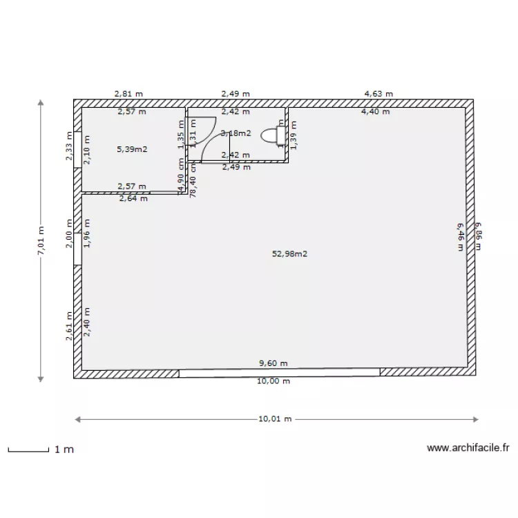 garage antoine. Plan de 