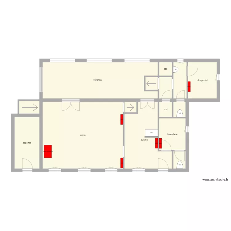 DE FAVITSKI. Plan de 