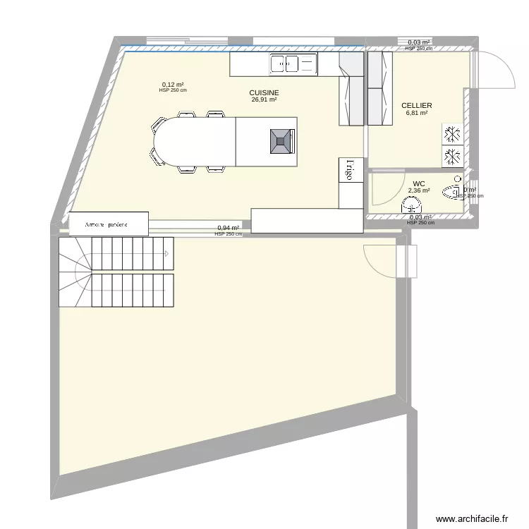 cuisine. Plan de cuisine. Plan de