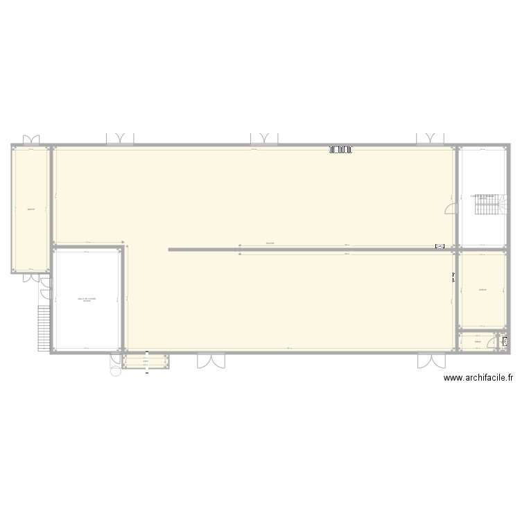 AFPA Limoges Romanet Bâtiment 10 étage. Plan de 0 pièce et 0 m2