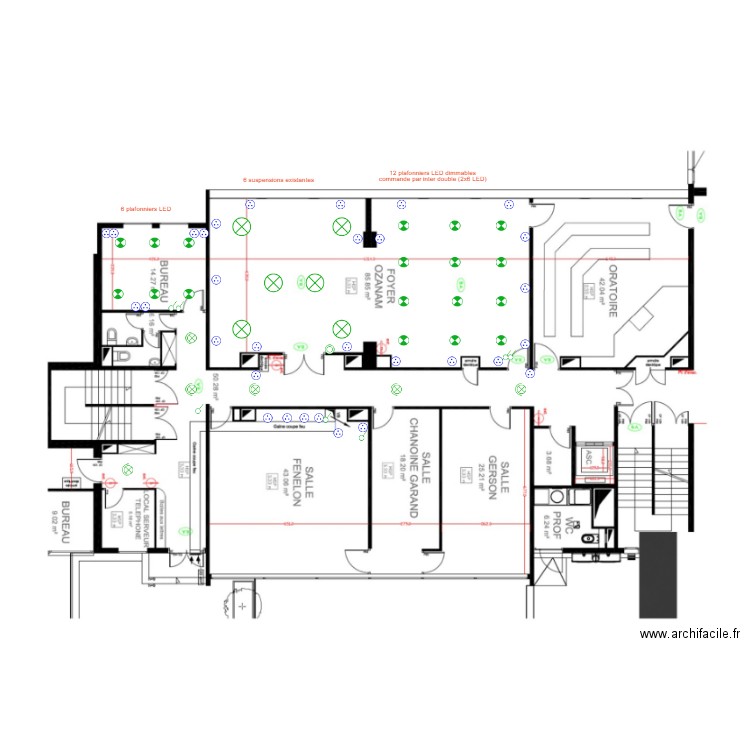 Plan 2 électricité. Plan de 0 pièce et 0 m2