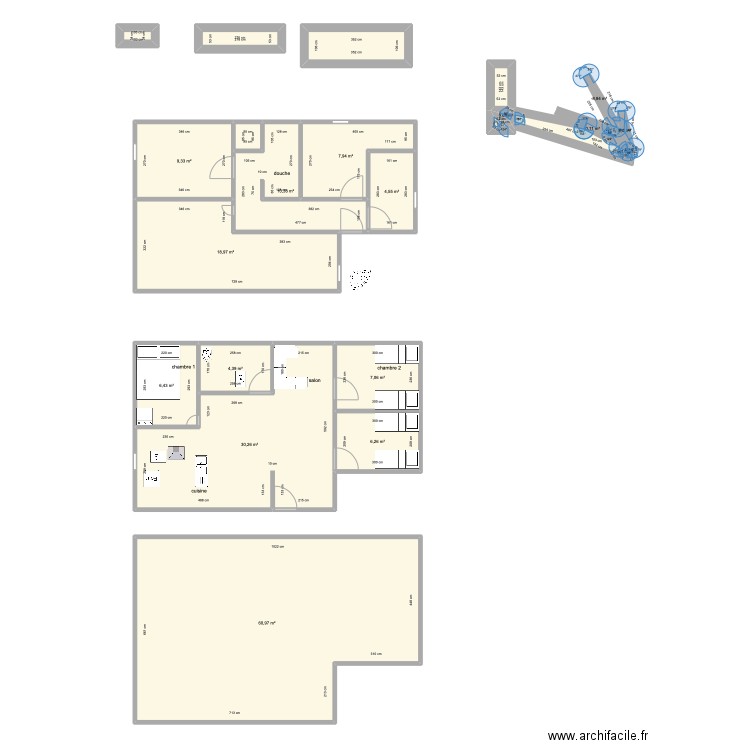 maison bled. Plan de 0 pièce et 0 m2
