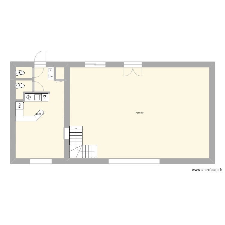 Fromagerie Grange 3 bis. Plan de 0 pièce et 0 m2