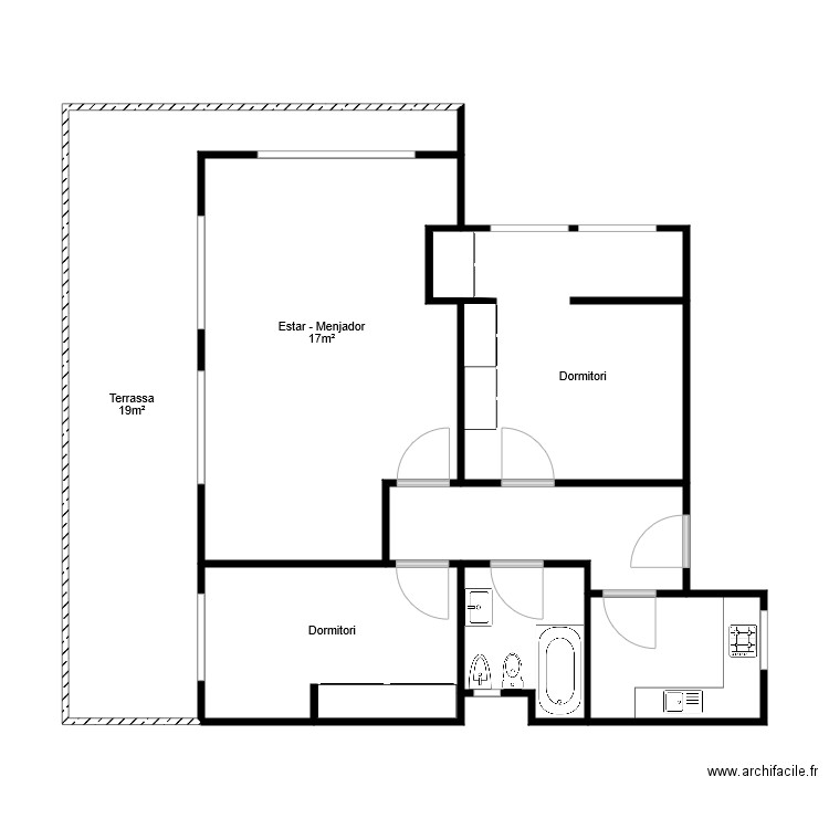 margC. Plan de 0 pièce et 0 m2