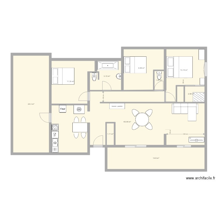 sp3c sabryna 2709. Plan de 0 pièce et 0 m2