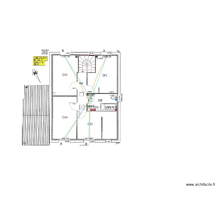 LELARGE ETAGE RADIATEURS. Plan de 0 pièce et 0 m2