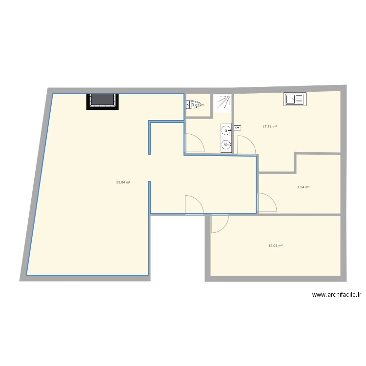 illes sur tet. Plan de 0 pièce et 0 m2