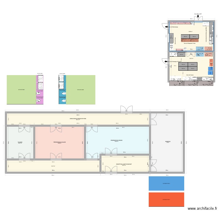 COCAN KHOROGO. Plan de 9 pièces et 355 m2