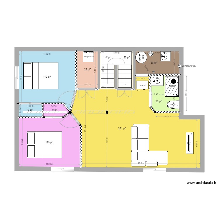 ssol chablis14. Plan de 0 pièce et 0 m2