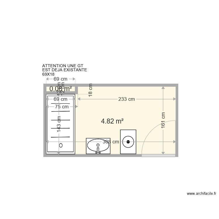 BRUNEAU CLAUDETTE . Plan de 0 pièce et 0 m2