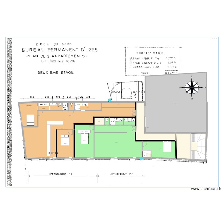 Appart CANiveau19. Plan de 0 pièce et 0 m2