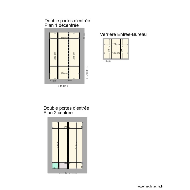 verrière. Plan de 0 pièce et 0 m2