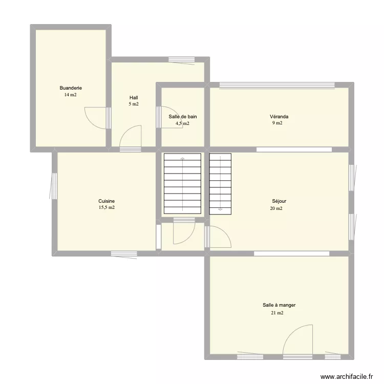 RDC Perbais. Plan de 