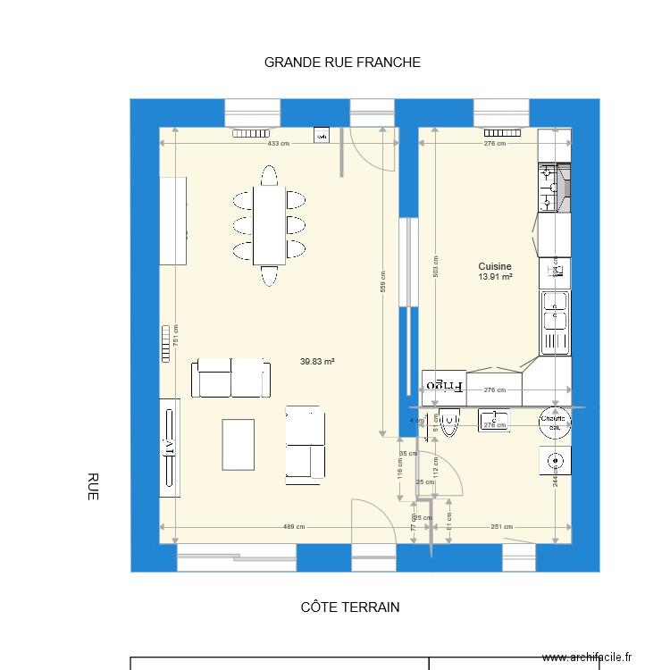 plan maison. Plan de 0 pièce et 0 m2