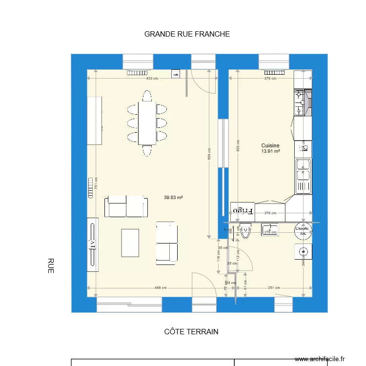 plan maison. Plan de plan maison. Plan de