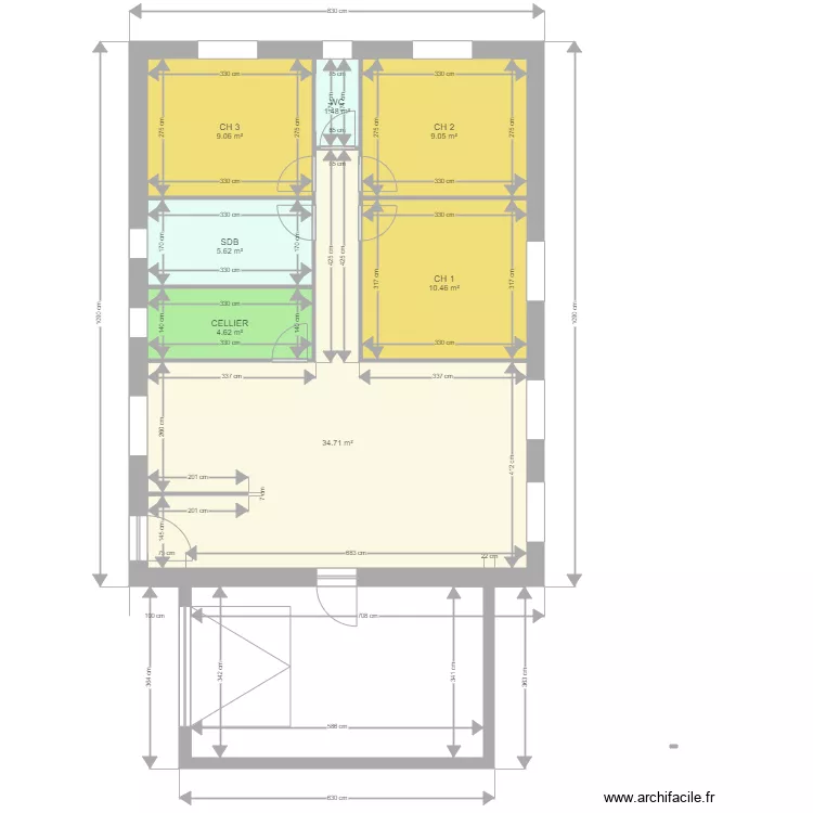 LORIE G25  77   V3. Plan de 