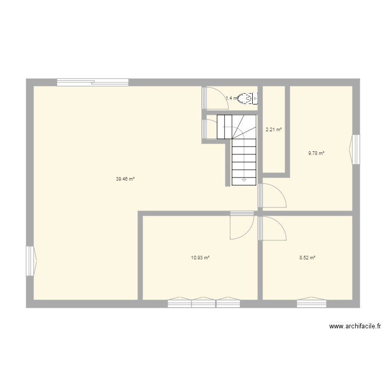 maison rochefort RDC. Plan de 0 pièce et 0 m2