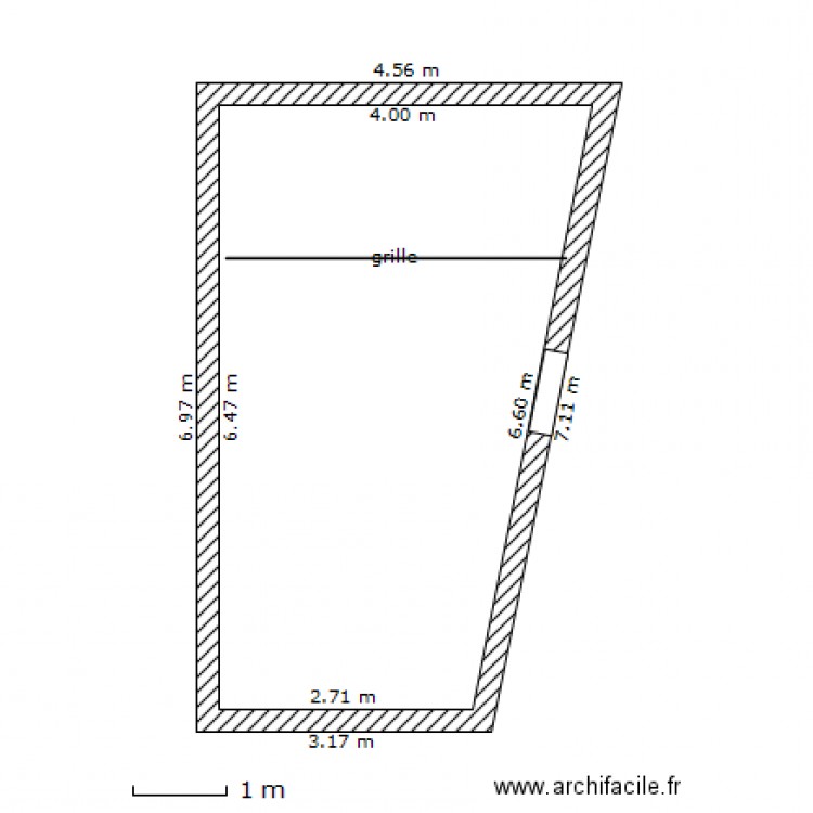 grille middelweg. Plan de 0 pièce et 0 m2