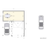 Plan 4 garage carport auvent