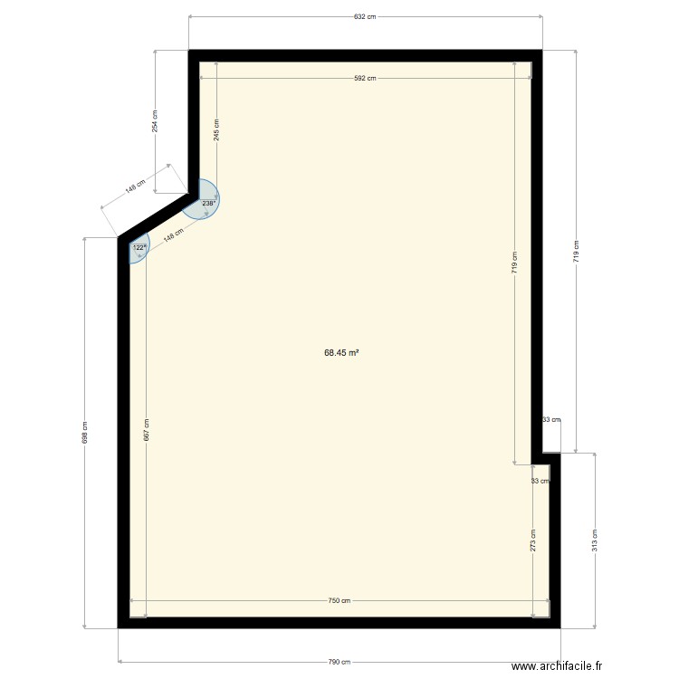 HAULLER. Plan de 0 pièce et 0 m2