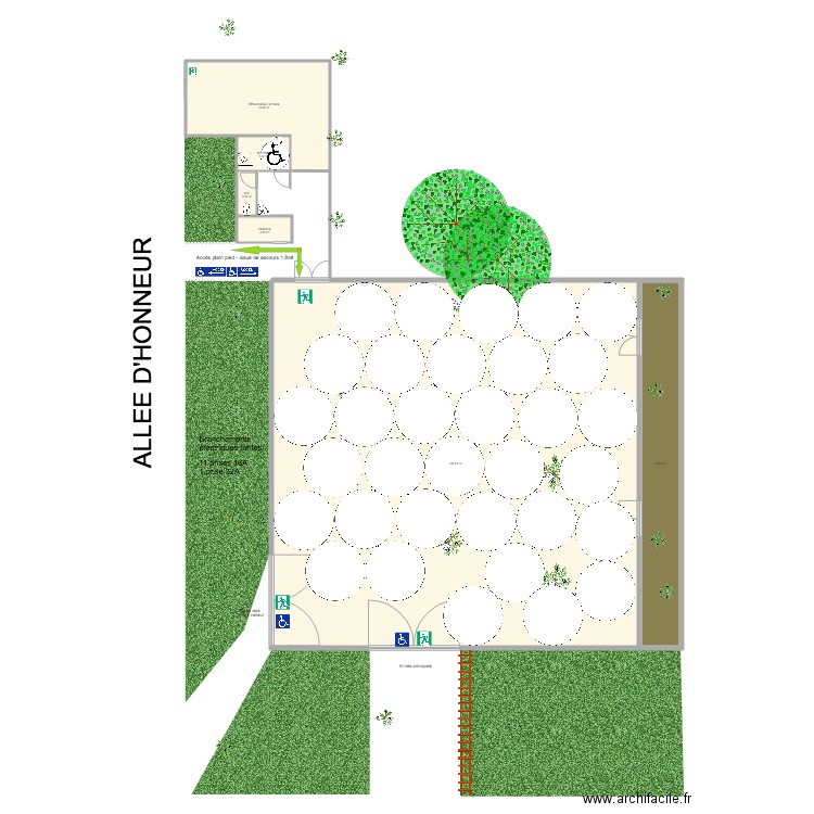 Casden Apolline. Plan de 0 pièce et 0 m2