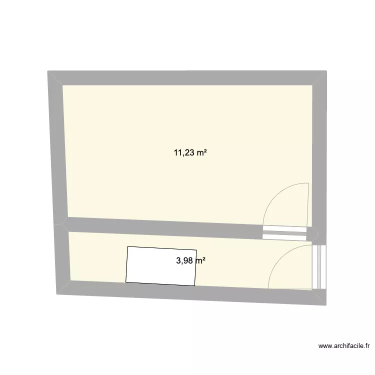 SDB verri&egrave;res. Plan de 
