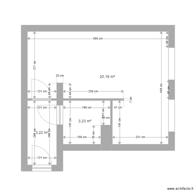 Briard plan base 2. Plan de 0 pièce et 0 m2
