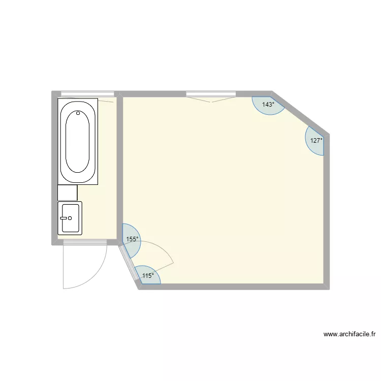 Chamaillard_Actuel. Plan de 