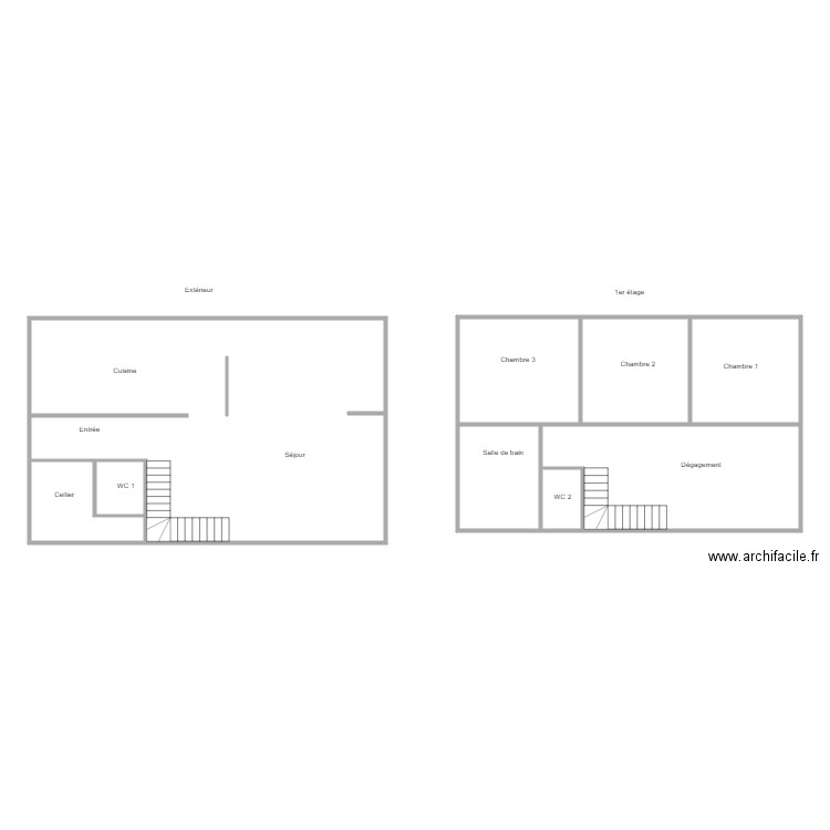 FORET MONTCY. Plan de 0 pièce et 0 m2