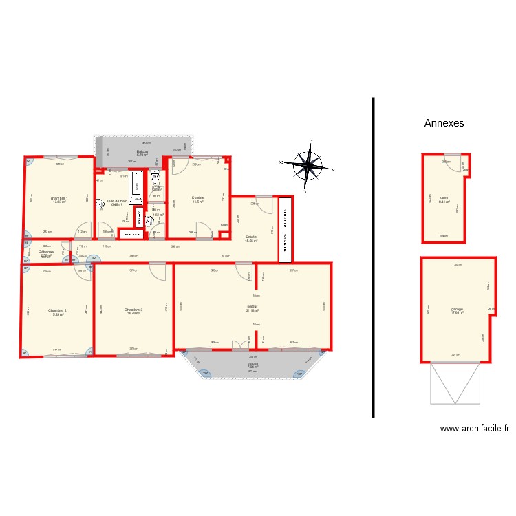 BI 5258. Plan de 0 pièce et 0 m2